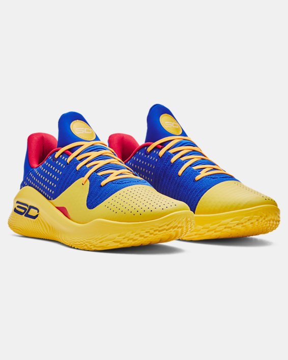 Zapatillas de baloncesto Curry 4 Low FloTro unisex, Blue, pdpMainDesktop image number 3